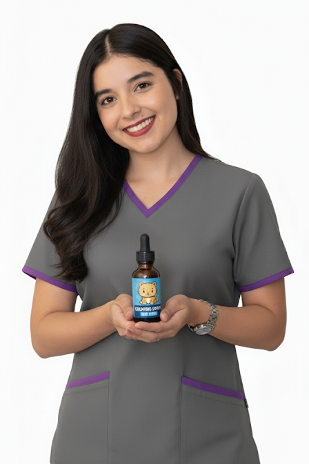 Natural Calming Drops for Cats