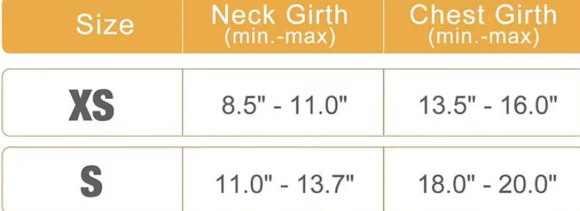 Breathable Chest Strap for Cats