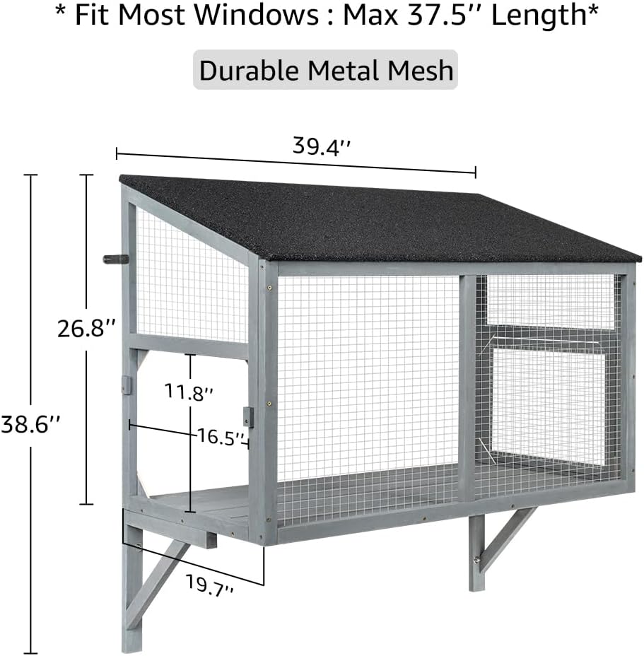 Cat Window Box - Weather Resistant