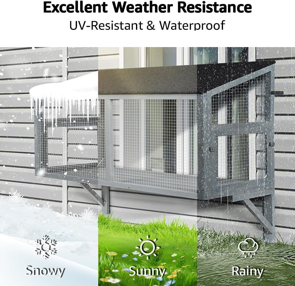 Cat Window Box - Weather Resistant