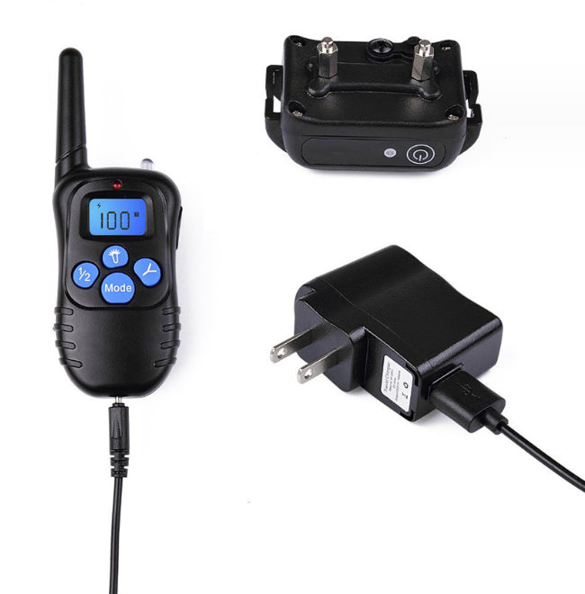 Remote dog training device