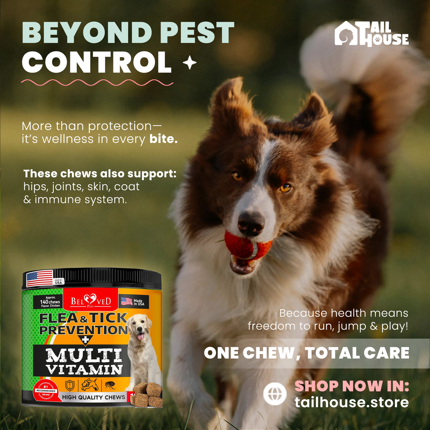Insects Prevention Chewable Pills for Dogs