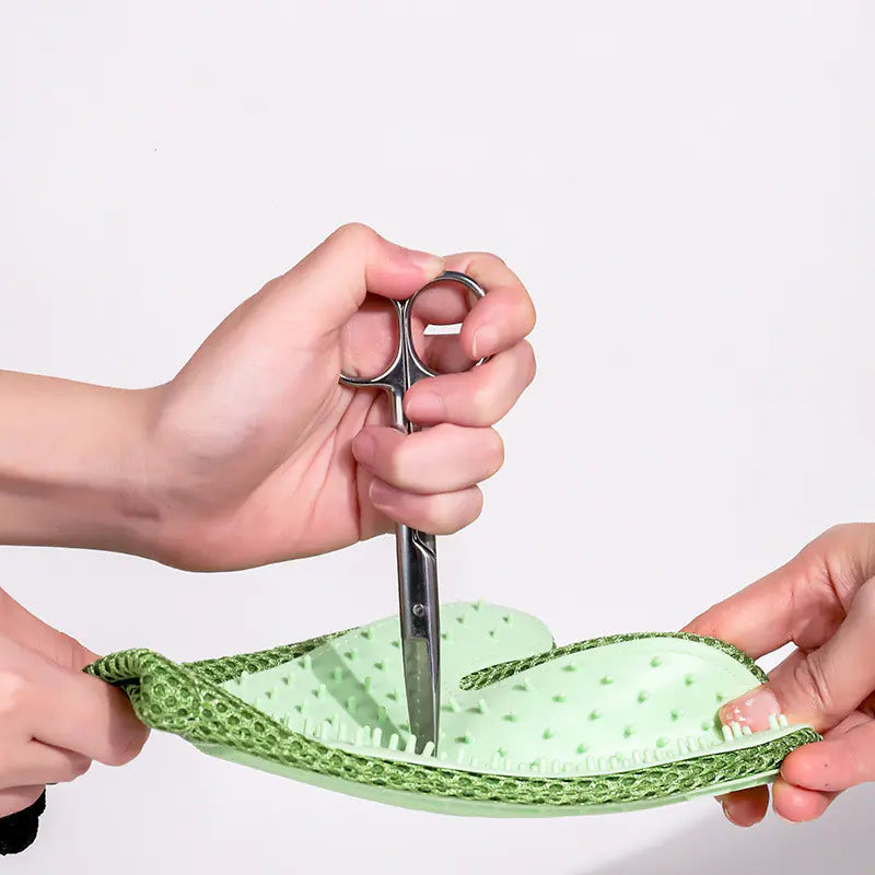 Silicone Massage Gloves and Pet Hair Removal