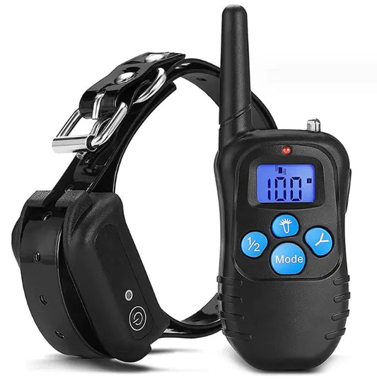 Remote dog training device