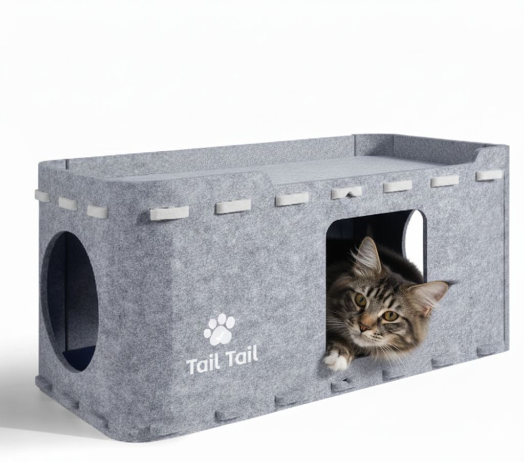 Cat Bed for Indoor Cats